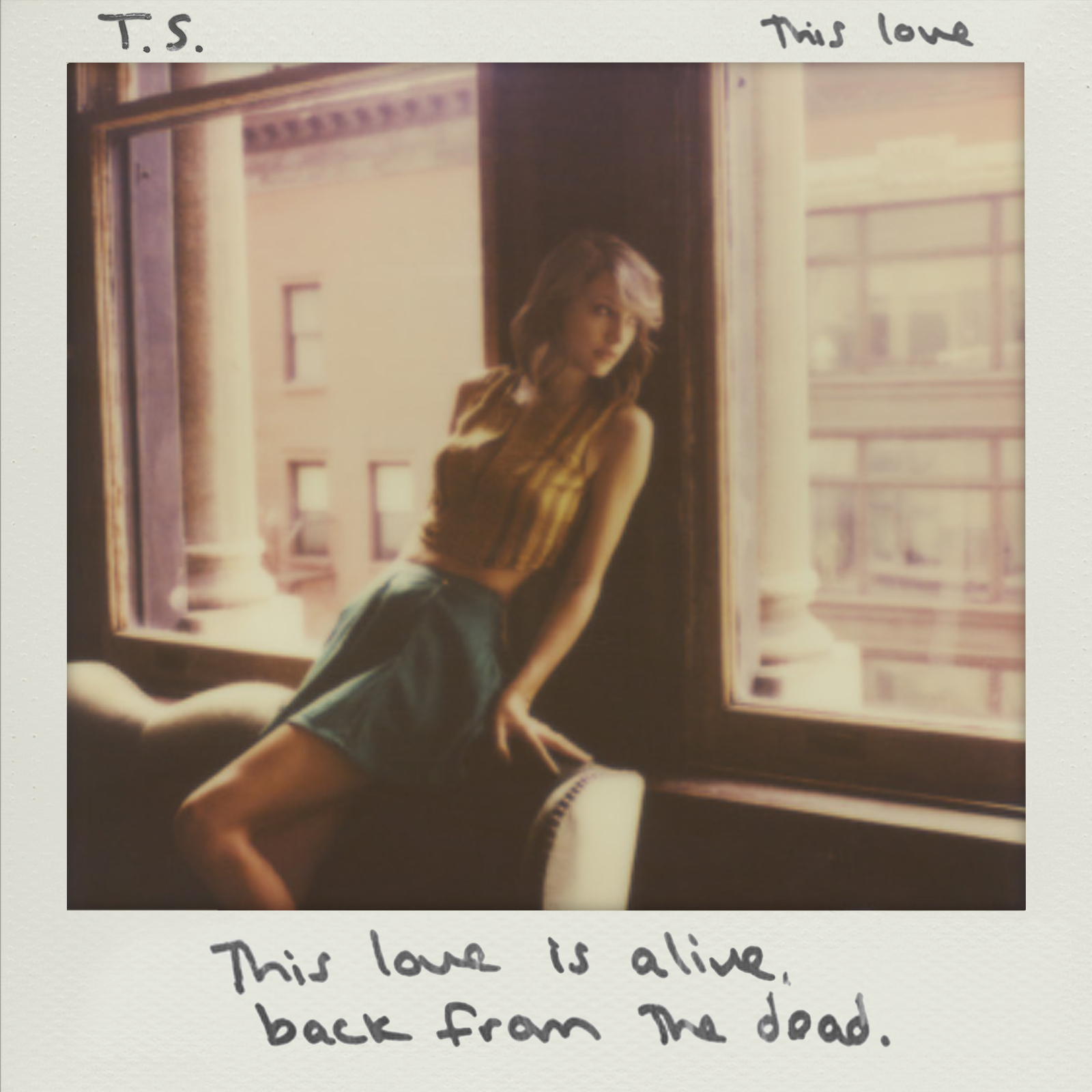 "This Love" Polaroid Cover (2014)