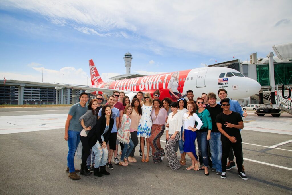 Taylor Swift for AirAsia (2014)