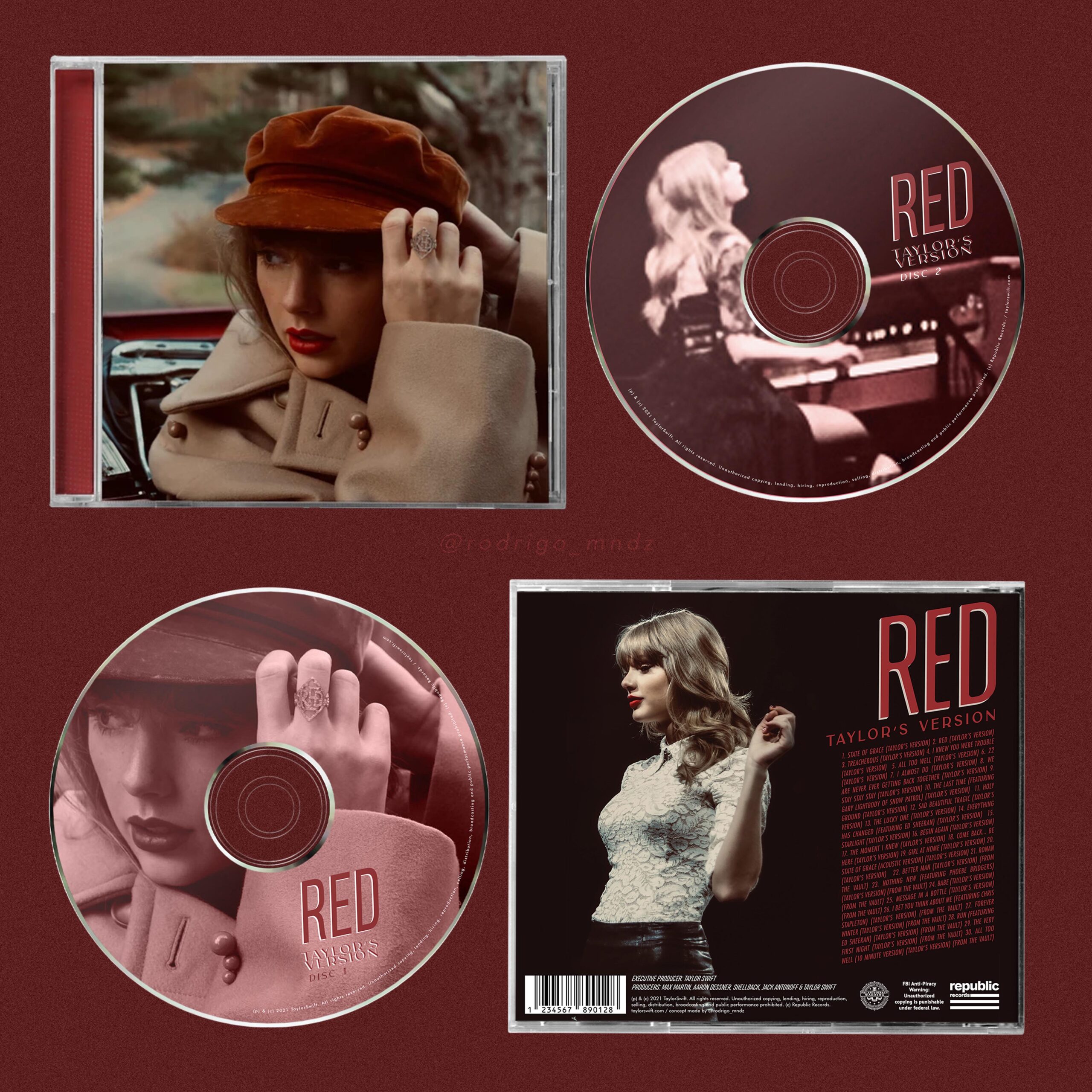 RED (Taylor's Version) [Republic Records, 2021]