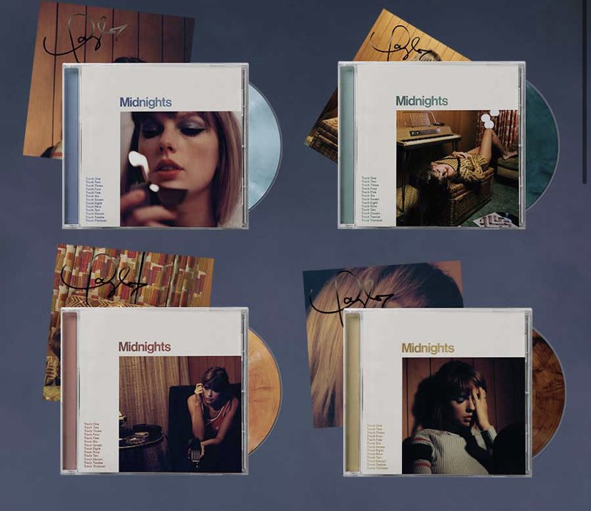 Midnights: Signed Photo CD Editions (2022)