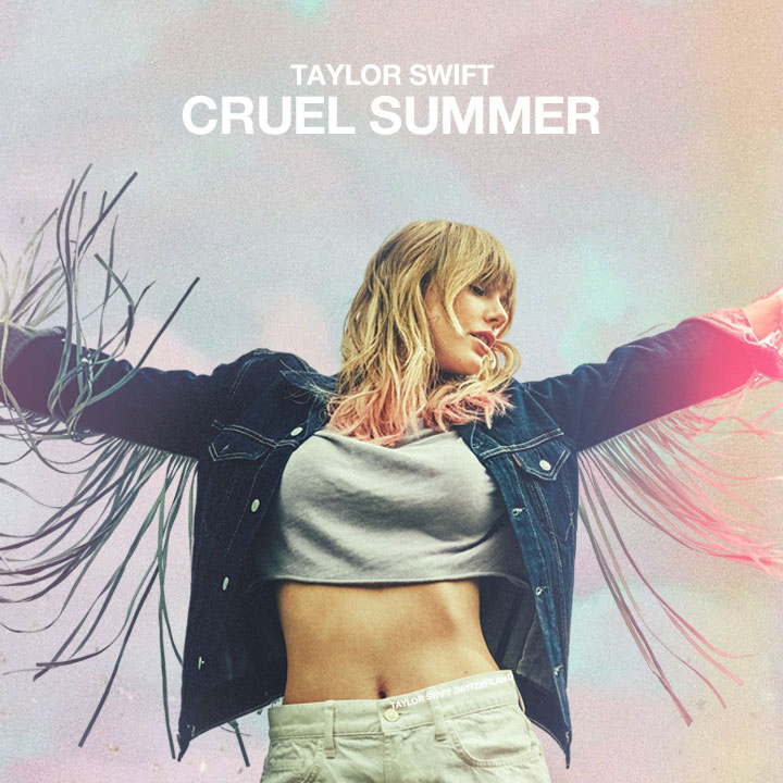 Cruel Summer by Taylor Swift (Lover, 2019). Cover Art by Taylor Swift Switzerland
