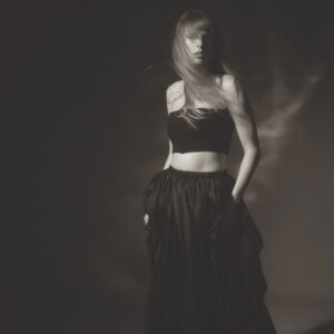 Taylor Swift for THE TORTURED POETS DEPARTMENT (photographed by Beth Garrabrant, 2024)